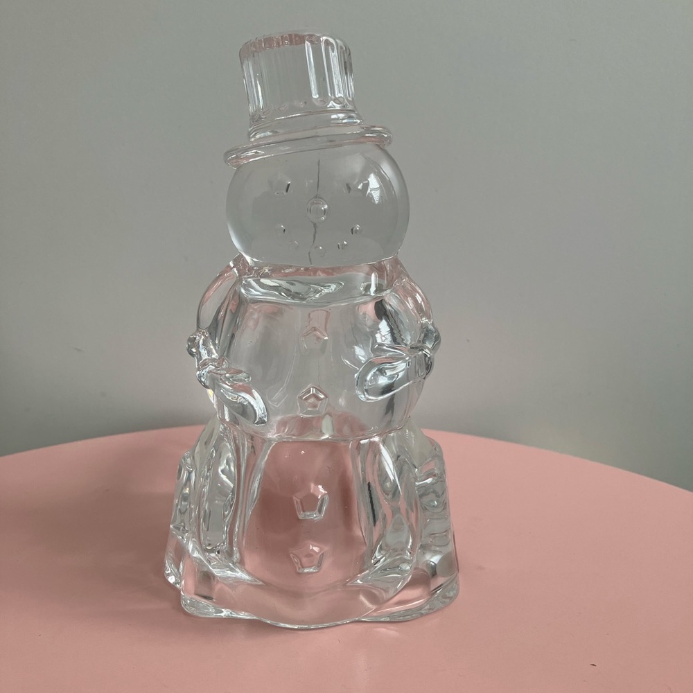 DePlomb Snowman Tealight Holder